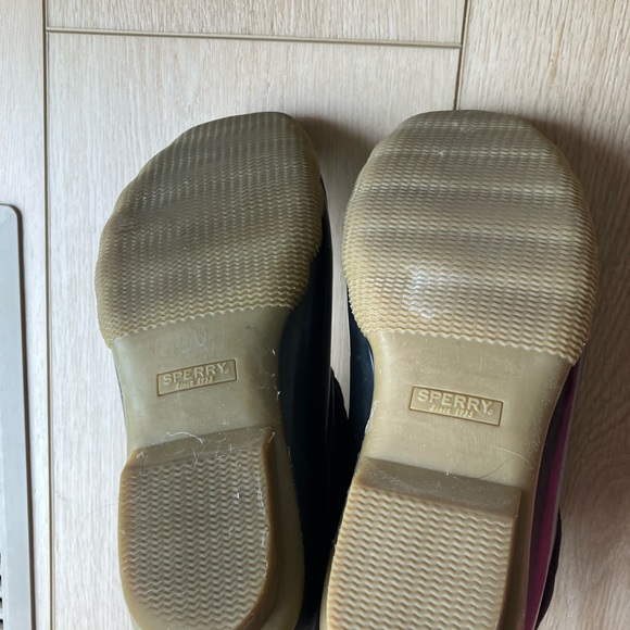 Sperry Black Quilted Duck Boots - Picture 4 of 6